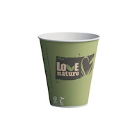 HUHTAMAKI FOODSERVICE NORDIC OY Pappersmuggar Huhtamaki® Bioware, 30 cl, förpackning med 75...