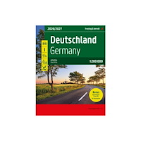 Freytag-Berndt Germany Road Atlas 2026/2027 (bok, spiral, eng)