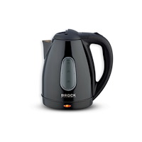 Brock Electronics Brock Electronics WK 0604 BK, 1,8 l, 1500 W, Svart, Rostfrit...