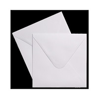 FOCUS Focus Envelope White 160x160 120g 50-pack
