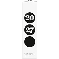 Burde Väggkalender Simple 2027