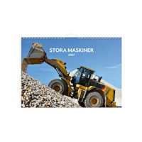 Burde Väggkalender Stora Maskiner 2027