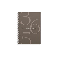 Burde Kalender Weekly A6 Story 2027 brun
