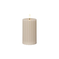 STAR TRADING Blockljus STAR T LED Stripe 15cm beige