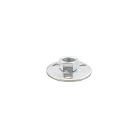 WALRAVEN Walraven grundfläns 1/2'' elförzinkad rund Ø70 mm med påsvet...