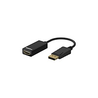 Sinox beslag Sinox DisplayPort adapter. 0,1m. Svart, DisplayPort, HDMI, 0...
