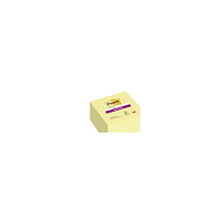 3M Post-it Super Sticky 675-SS6-CY - anteckningar - stor - 101 x 101 mm - 540 ark (6 x 90)