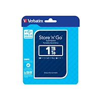 VERBATIM Verbatim Store 'n' Go Portable - hårddisk - 1 TB - USB 3.0