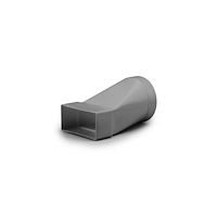 FRESH Fresh-plastsystem: Rektangulär övergångsdel/adapter från 204...