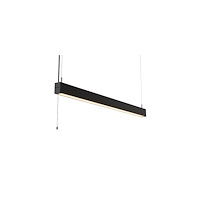 Solar Plus Kontorbelysning Actor Basic pendel MP 840 svart, 5050lm, Ra8...