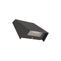 Solar Plus Väggarmatur Edge G2 Antracit 3000K, 215lm, 100° spridningsvi...