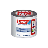 tesa Tesa® metalliserad aluminiumtejp 30mx50mm för värmeisolering...