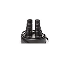 Solar Plus Ändhätta i EPDM – passar 2 x 25/32/40/50 mm 160 mm dubbelrör