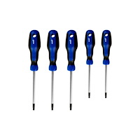 Solar Plus Skruvmejseluppsättning med 5 stycken med Torx-slits, TX10, T...
