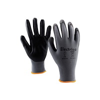 Solar Plus Flex glove storlek 08 fingerdyppad stickad handske i polyest...