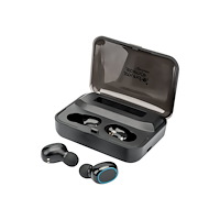 Manhattan Manhattan Sound Science Bluetooth In-Ear Headphones (Clearance Pricing), Black, Microphone, Integrated Controls, Sweatpr...