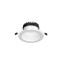 Solar Plus KOMBIC ø150 26,5W 2541LM 4000K CRI90, Opal, IP43, Hvid  Cuto...