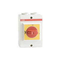 ABB ABB Sikkerhedsafbryder 3 polet 16A 4 udslag til M20, IP65 rø...