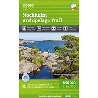Calazo Förlag Stockholm Archipelago Trail 1:50 000