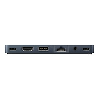 Targus HyperDrive DUO PRO 7-in-2 - dockningsstation - USB-C x 2 - HDMI - 1GbE
