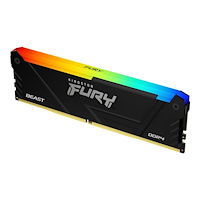 Kingston Technology Kingston FURY Beast RGB - DDR4 - sats - 64 GB: 2 x 32 GB - DIMM 288-pin / PC4-25600 - ej buffrad