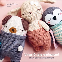 Femke Vindevogel Virka 10 söta amigurumi (inbunden)