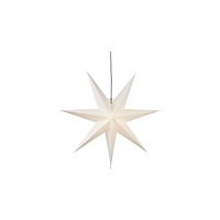 STAR TRADING Pappersstjärna 7-uddig 70cm vit