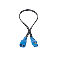 HP HPE Jumper Cord - strömkabel - power IEC 60320 C13 till IEC 60320 C14 - 2 m