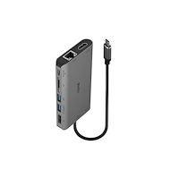 Lindy LINDY USB 3.2 Type C Laptop Mini Dock - dockningsstation - USB-C 3.2 - HDMI, DP - 1GbE