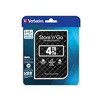 VERBATIM Verbatim Store 'n' Go - hårddisk - 4 TB - USB 3.0