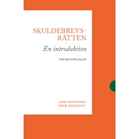 Jori Munukka Skuldebrevsrätten : en introduktion (häftad)