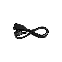 Qoltec Qoltec - strömkabel - IEC 60320 C20 till power IEC 60320 C13 - 1.2 m