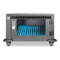 Digitus DIGITUS vagn - för 16 netbooks/surfplattor - svart, RAL 9005