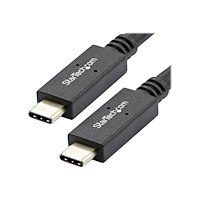 StarTech.com StarTech USB-C-kabel med Power Delivery (5 A) - M/M - 1 m - USB 3.1 (10 Gbps) - USB-IF-certifierad - USB typ C-kabel - U...