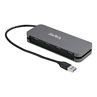 StarTech.com StarTech.com 4 Port USB 3.0 Hub, 4x USB-A, 5Gbps Laptop/Desktop USB Type-A Hub, USB Bus Powered, 11" Long Cable with Cab...
