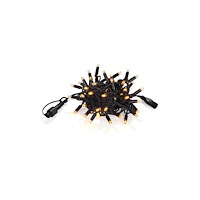 Solar Plus Chrissline Pro LED Amber-ljuskedja, längd 5,3 meter med 50 l...