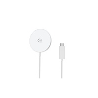 SINOX Sinox PRO magnetisk trådlös Qi 2.2-laddare, 25 W. 1,2 m. Vit