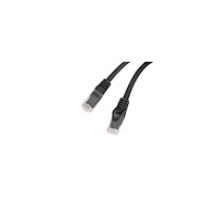 LANBERG Lanberg PCU6-10CU - patch-kabel - 1 m - svart