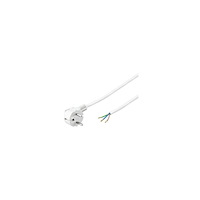 WENTRONIC GMBH goobay NK 103 W - strömkabel - blank tråd till power CEE 7/7 - 2 m