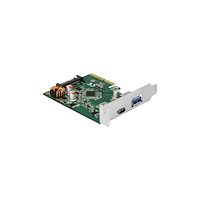 DeLOCK Delock - USB-adapter - PCIe 3.0 x4 - USB-C 3.1 Gen 2 x 1 + USB 3.1 Gen 2 x 1