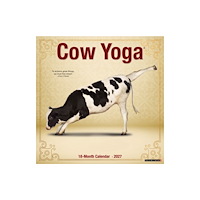 Willow Creek Press Cow Yoga 2027 Wall (häftad, eng)