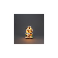 KONSTSMIDE Dekoration Pepparkaksby 30cm