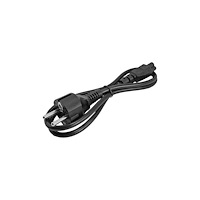 StarTech.com StarTech.com 1 m nätsladd för bärbara datorer, EU Schuko till C5, 2,5 A 250 V, 18AWG, AC-ersättningssladd för Notebook/b...