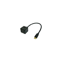 IC Intracom TECHly Video Splitter Cable HDMI M to 2 x HDMI F - video/audiosplitter - 2 portar