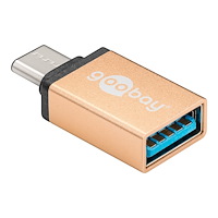 WENTRONIC GMBH goobay - USB typ C-adapter - USB-C till USB typ A
