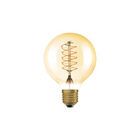 LEDVANCE OSRAM Vintage 1906 Classic - LED-glödlampa med filament - form: glob - E27 - 7 W - varm komfortbelysning - 2200 K - klar...