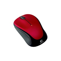 Logitech Logitech M235 - mus - 2.4 GHz - röd