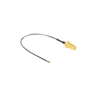 DeLOCK Delock antennkabel - 10 cm - svart