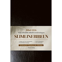 Marcus förlag Slimlinebibeln: Bibel 2026 svart – med parallellhänvisningar (bok, flexband)