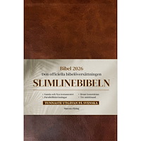 Marcus förlag Slimlinebibeln: Bibel 2026 brun – med parallellhänvisningar (bok, flexband)